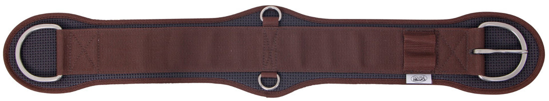 Double Hill Western Comfort Buckle/Dee Girth - Brown