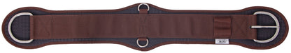 Double Hill Western Comfort Buckle/Dee Girth - Brown