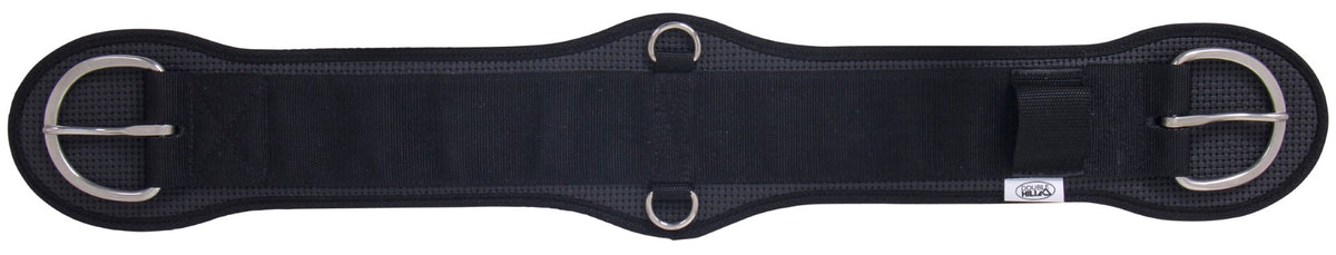 Double Hill Western Comfort Buckle Girth - Black