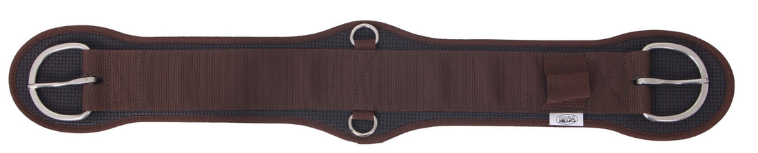 Double Hill Western Comfort Buckle Girth - Brown