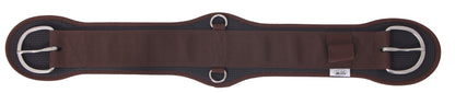 Double Hill Western Comfort Buckle Girth - Brown
