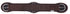 Double Hill Western Comfort Buckle Girth - Brown