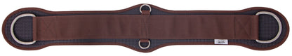 Double Hill Western Comfort Dee Girth - Brown
