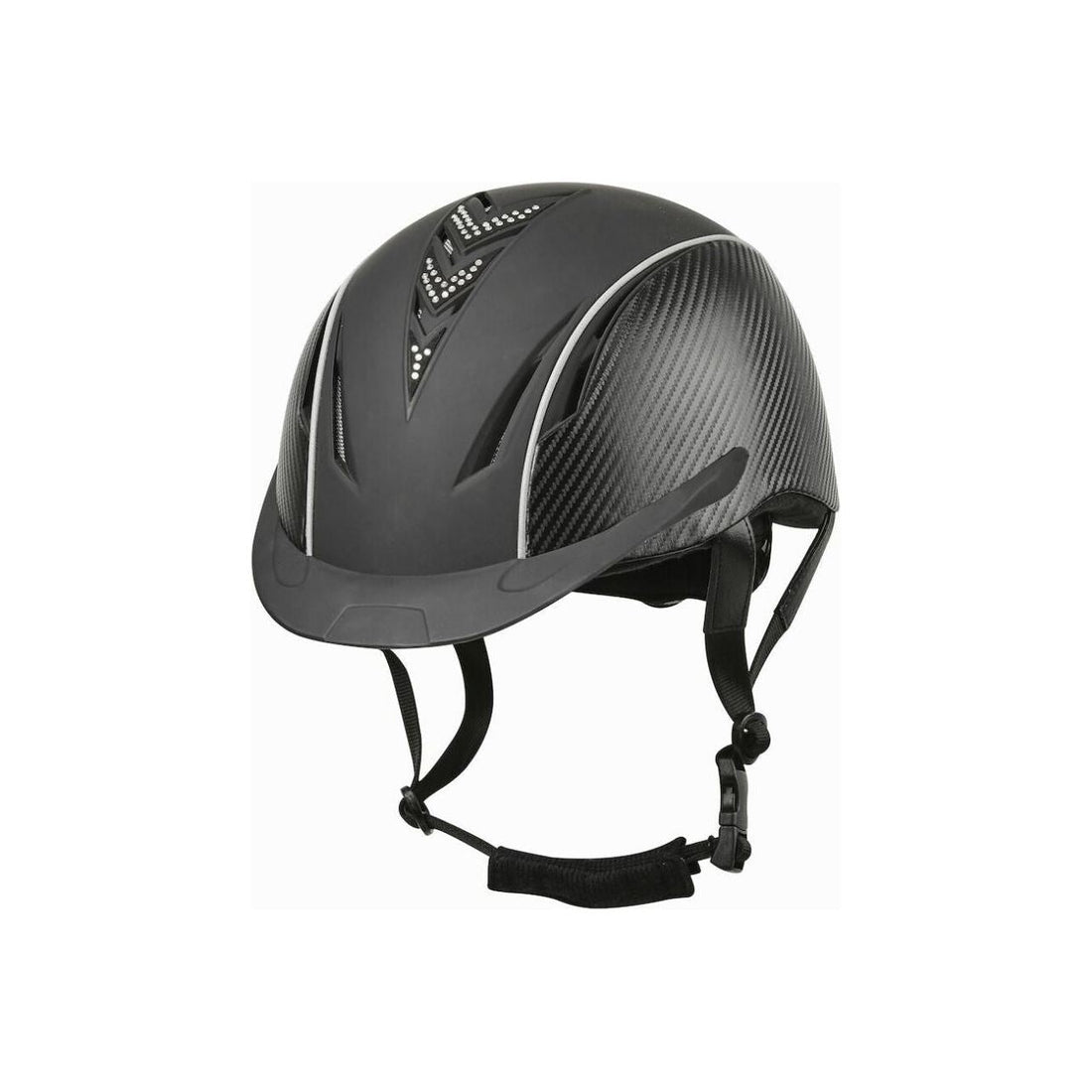 Dublin Airation Arrow Diamante Lite Helmet II - Black Hero