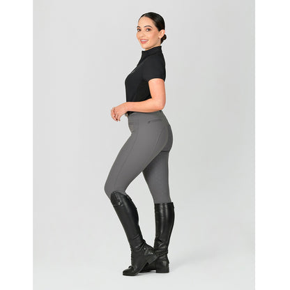 Dublin Chelsea Breeches - Smoke Grey Side