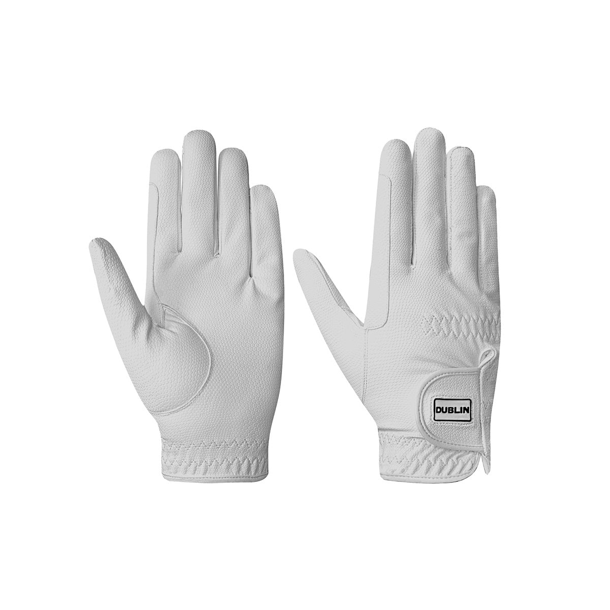 Dublin Everyday Riding Gloves - White