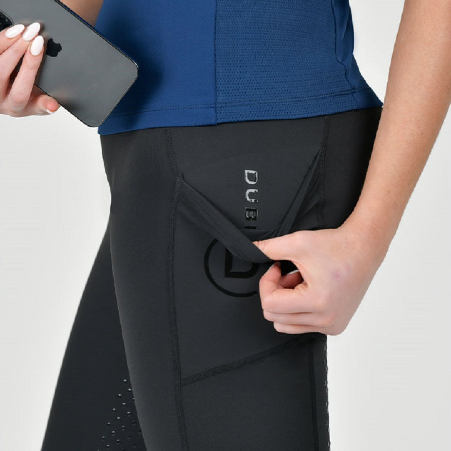Dublin Everyday Riding Tights - Black Pocket