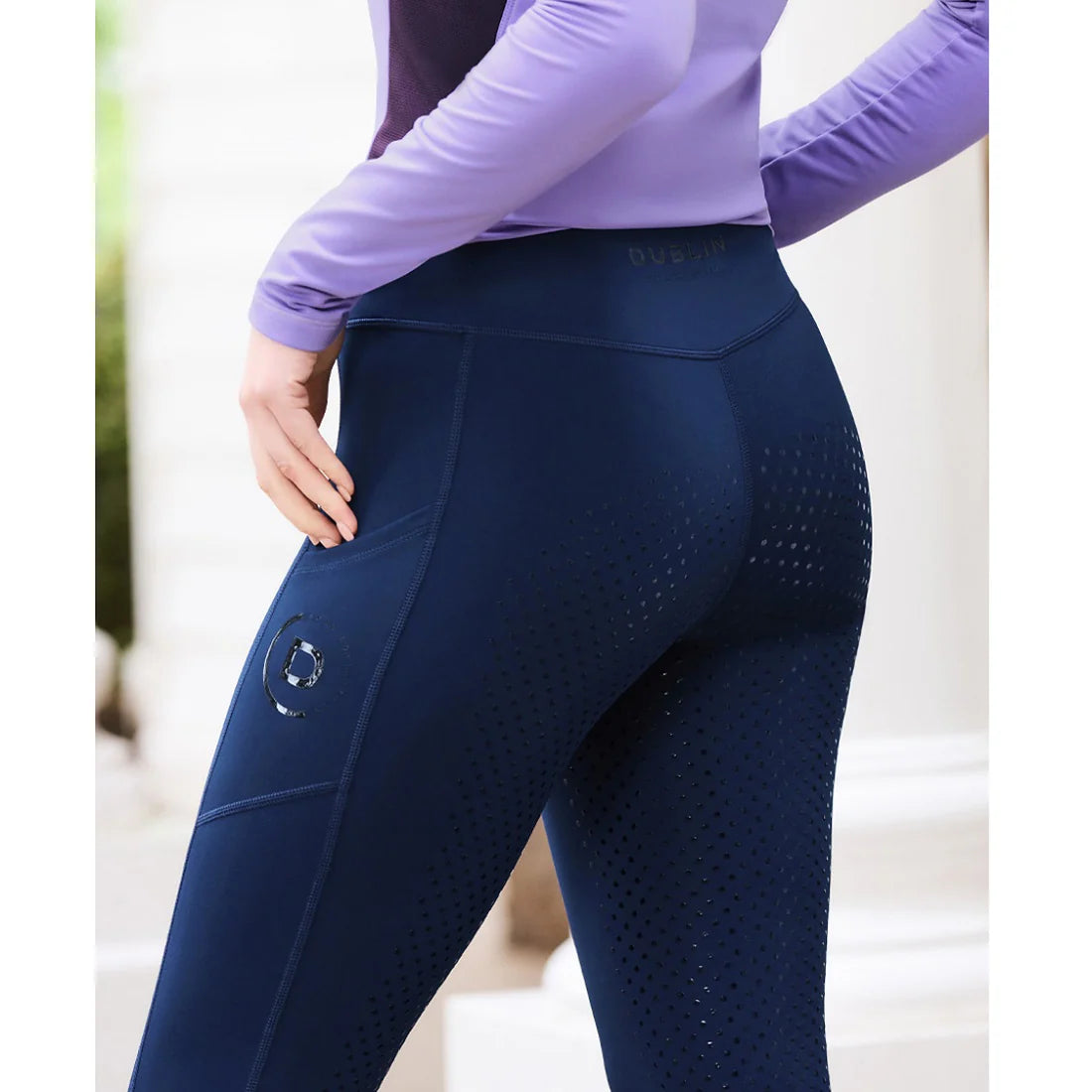 Dublin Everyday Riding Tights - Naval Academy - 3