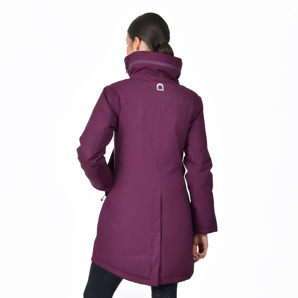 Dublin Everyday Waterproof Jacket - Dark Blue Back