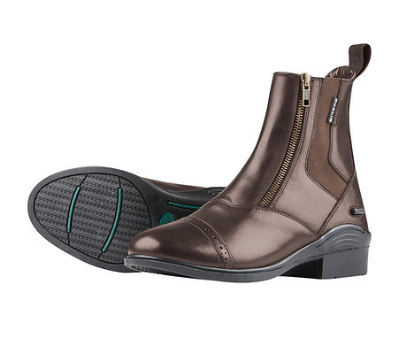 Dublin Evolution Double Zip Front Paddock Boots - Brown