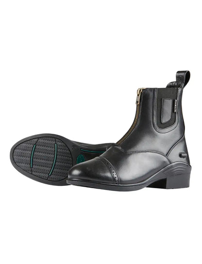 Dublin Evolution Zip Front Paddock Boots - Black
