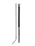 Dublin Fancy Stitch Leather Dressage Whip - Black