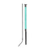 Dublin Fancy Stitch Leather Dressage Whip - Turquoise