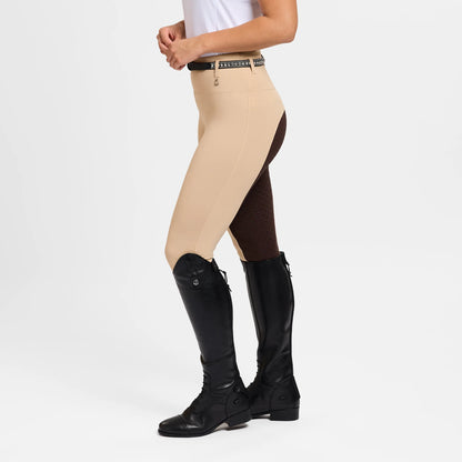 Dublin Form 2-Tone Competition Riding Tights - Side