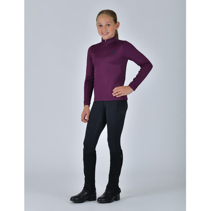 Dublin Kids Breathable Long Sleeved Riding Top - 3