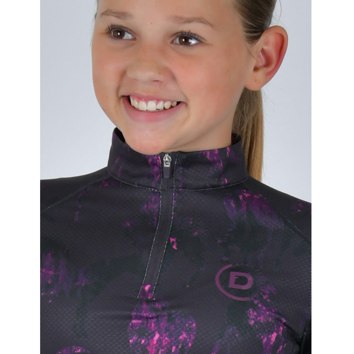 Dublin Kids Breathable Long Sleeved Riding Top - 7