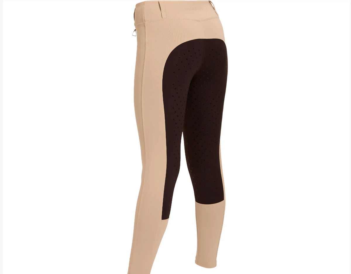 Dublin Kids Form 2-Tone Cometition Riding Tights - 2