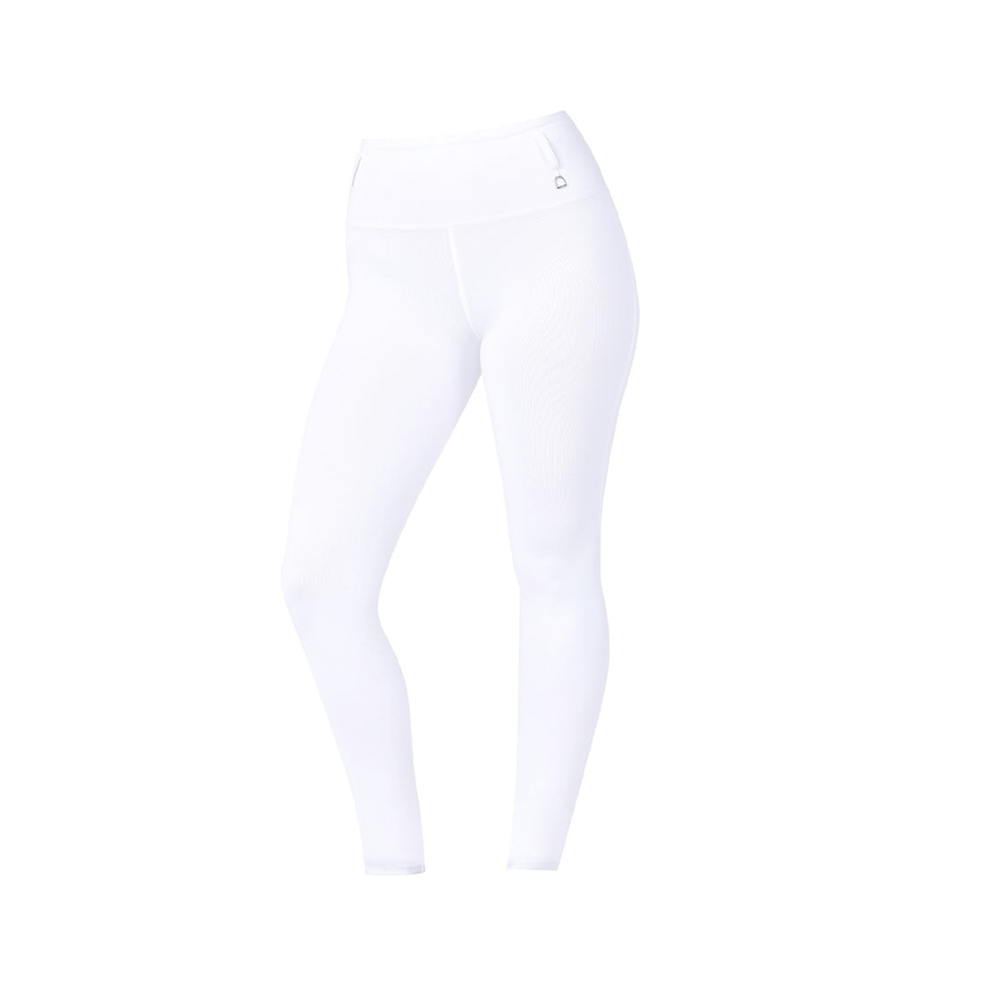 Dublin Ladies Form Competition Riding Tights - White Front