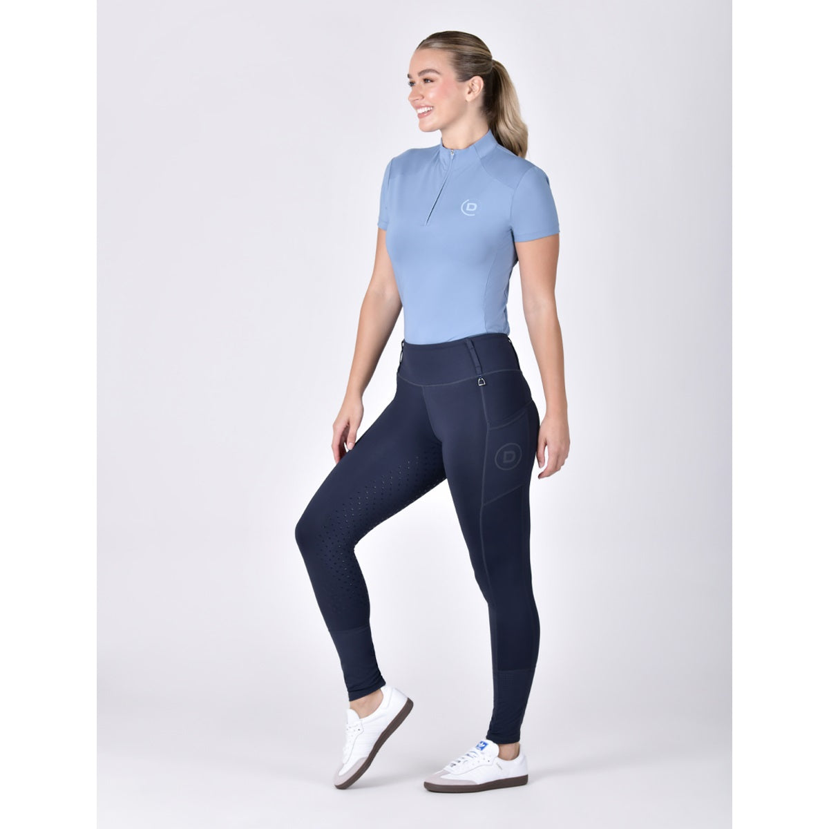 Dublin Ladies Form Mesh Riding Tights - 3