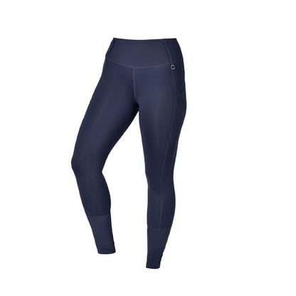 Dublin Ladies Form Mesh Riding Tights - Navy Front