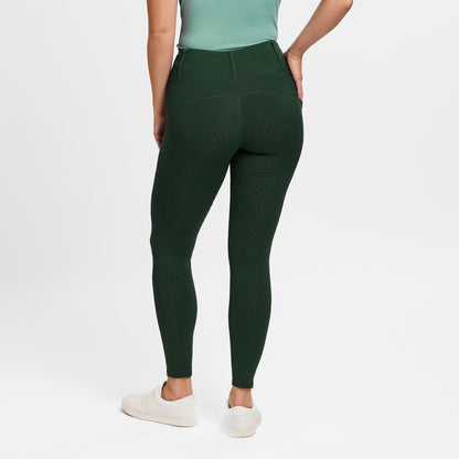 Dublin Ladies Form Signature Riding Tights - Midnight Pine Back