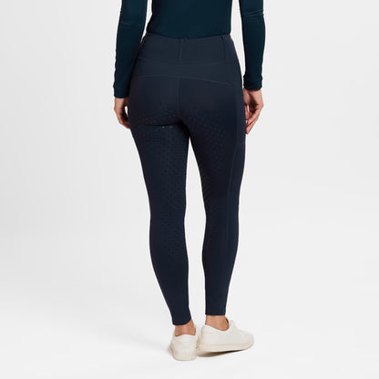 Dublin Ladies Form Signature Riding Tights - Navy Back