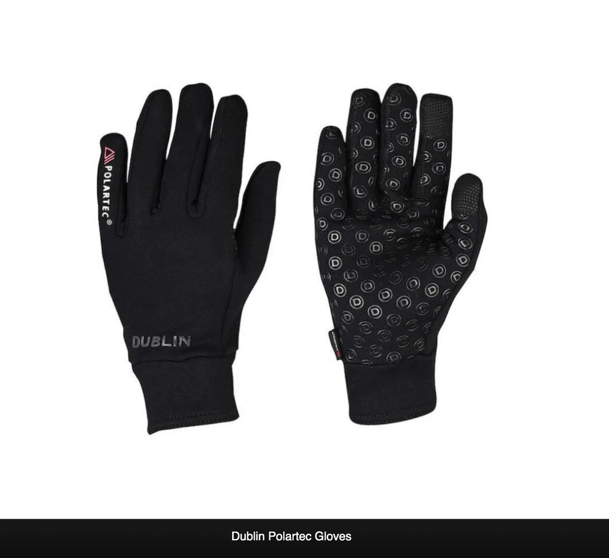 Dublin Polartec Fleece Riding Gloves