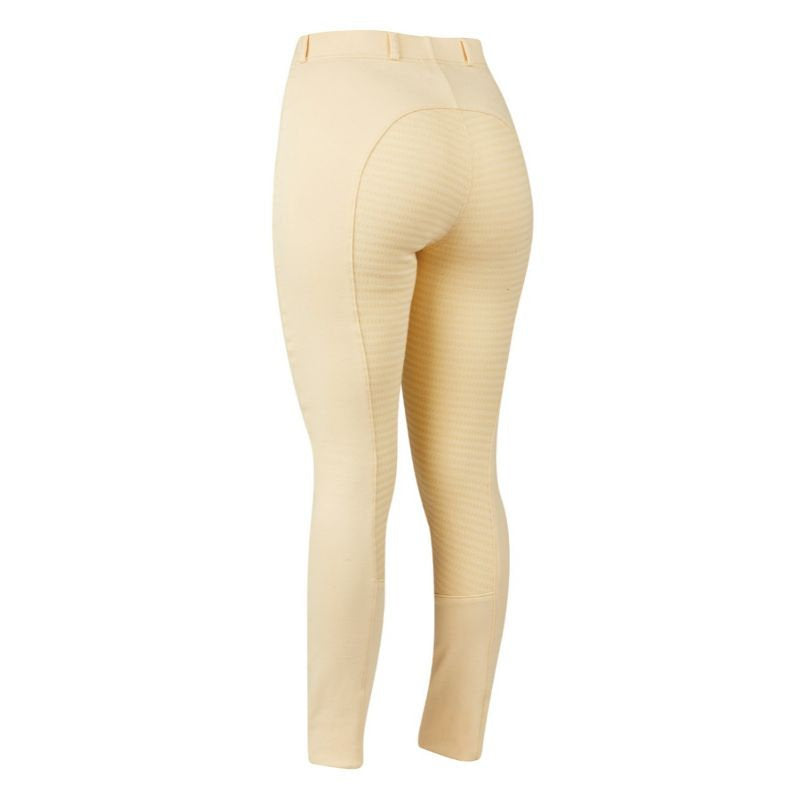 Dublin Supa Fit Pull On Gel Full Seat Year Round Jodhpur - Beige
