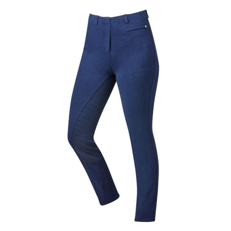 Dublin Supa Fit Pull On Gel Full Seat Year Round Jodhpur - Navy