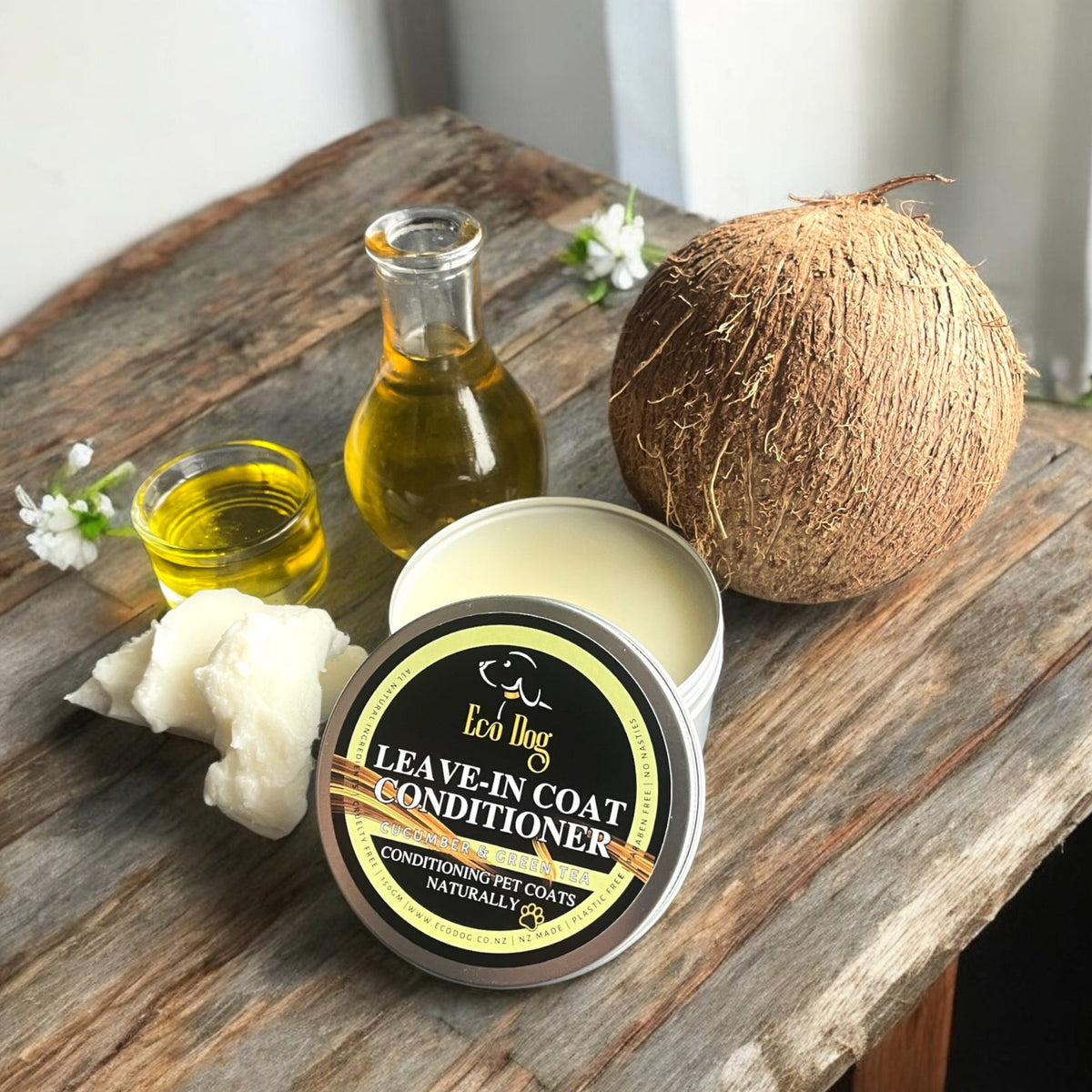 Eco Dog Leave-In Coat Conditioner - Cucumber