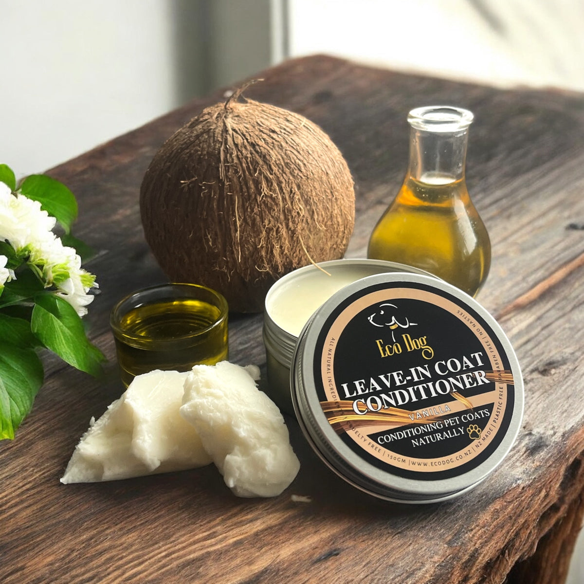 Eco Dog Leave-In Coat Conditioner - Vanilla