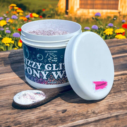Eco Horse Fizzy Glitter Pony Wash - Strawberry