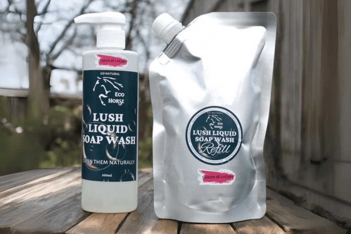 Eco Horse Lush Liquid Soap Wash - 4