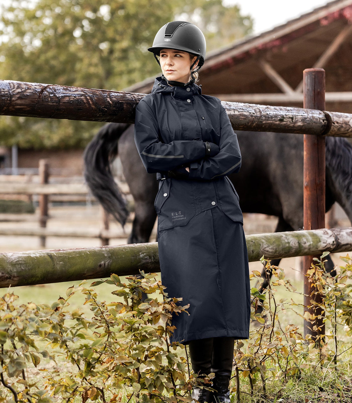 ELT Fehmarn Long Riding Raincoat - 3
