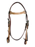 Ezy Ride Bridle Brow with Dots and Silver Buckle - 2
