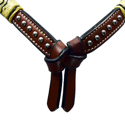 Ezy Ride Bridle Futurity with Dots and Rawhide - 2
