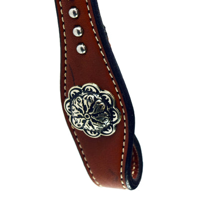Ezy Ride Bridle Futurity with Dots and Rawhide - 3