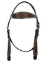 Ezy Ride Bridle Shaped Brow with Dots and Stamping - 2