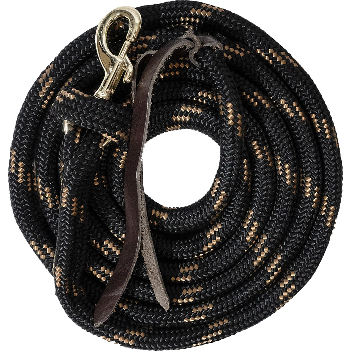 Ezy Ride Cowboy Poly Lead - Black Tan