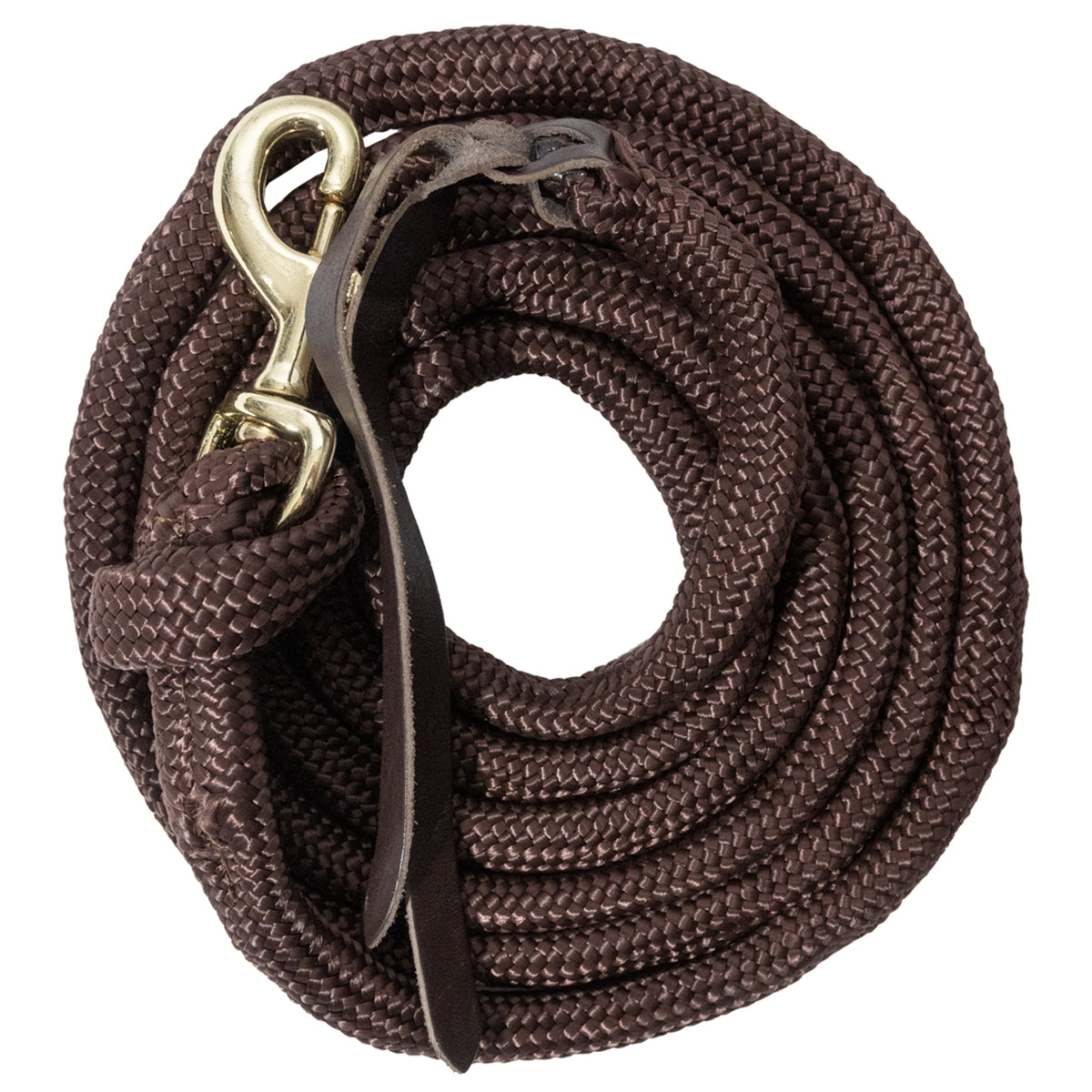 Ezy Ride Cowboy Poly Lead - Brown