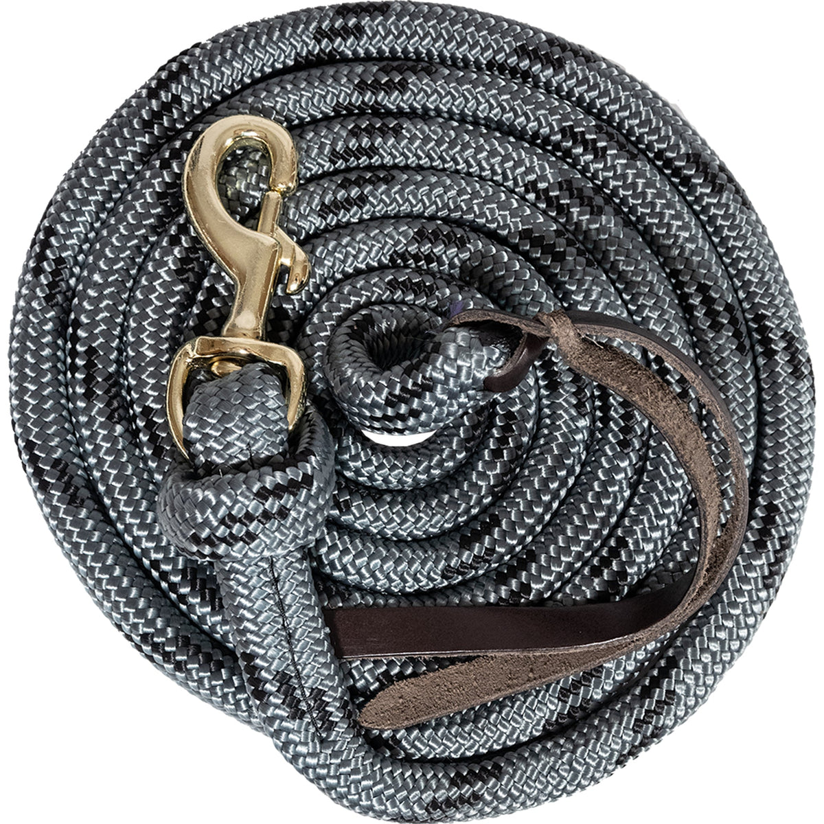 Ezy Ride Cowboy Poly Lead - Grey Black