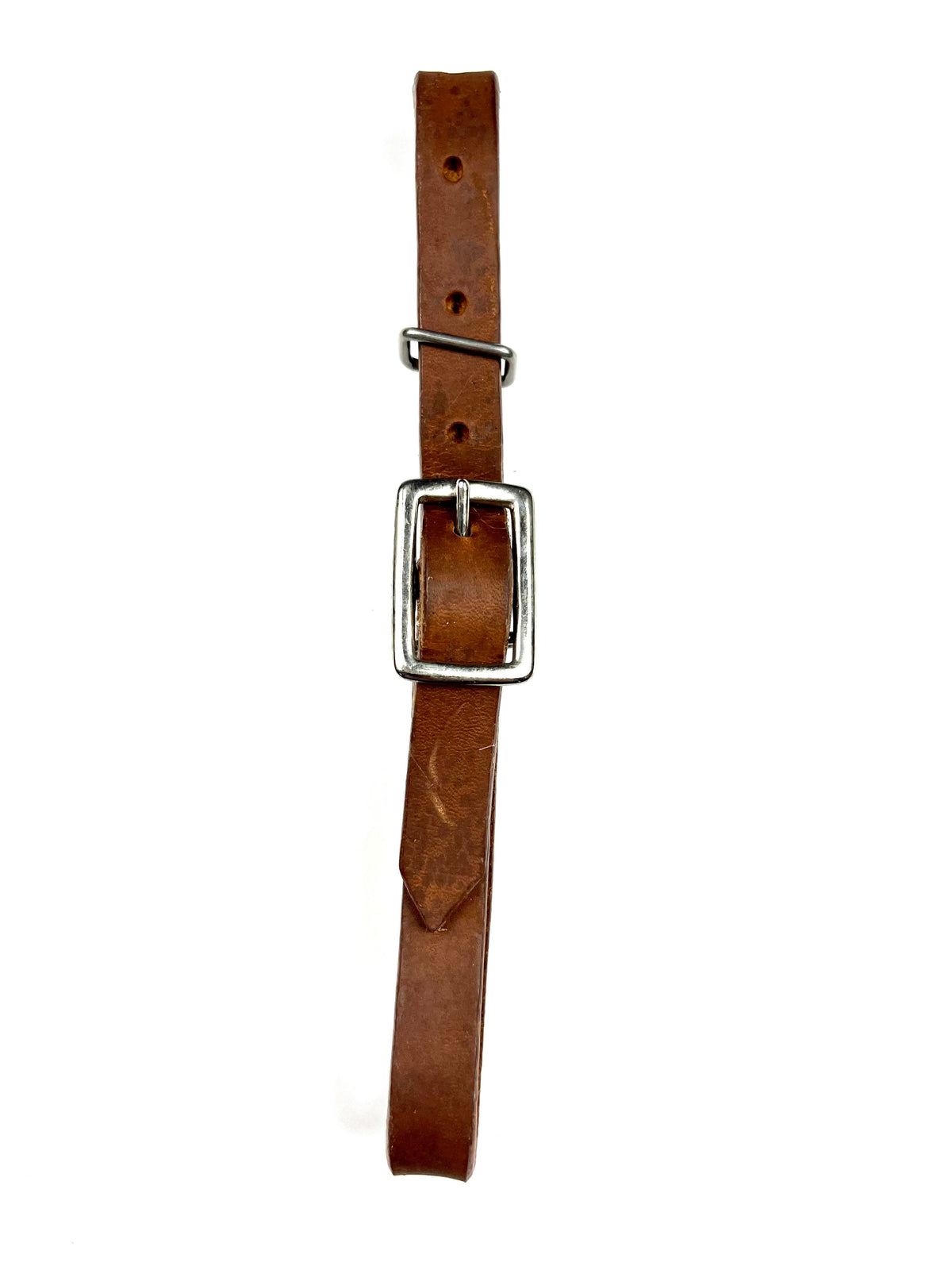 Ezy Ride Curb Strap Plain Harness Leather