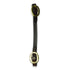 Ezy Ride Curb Strap with Brass Buckles