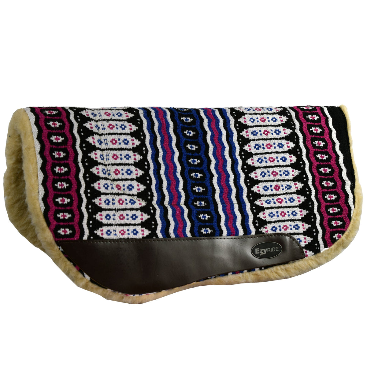 Ezy Ride Navajo Barrel Pad with Fleece - 4