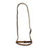 Ezy Ride Noseband Rolled Leather - Natural Harness