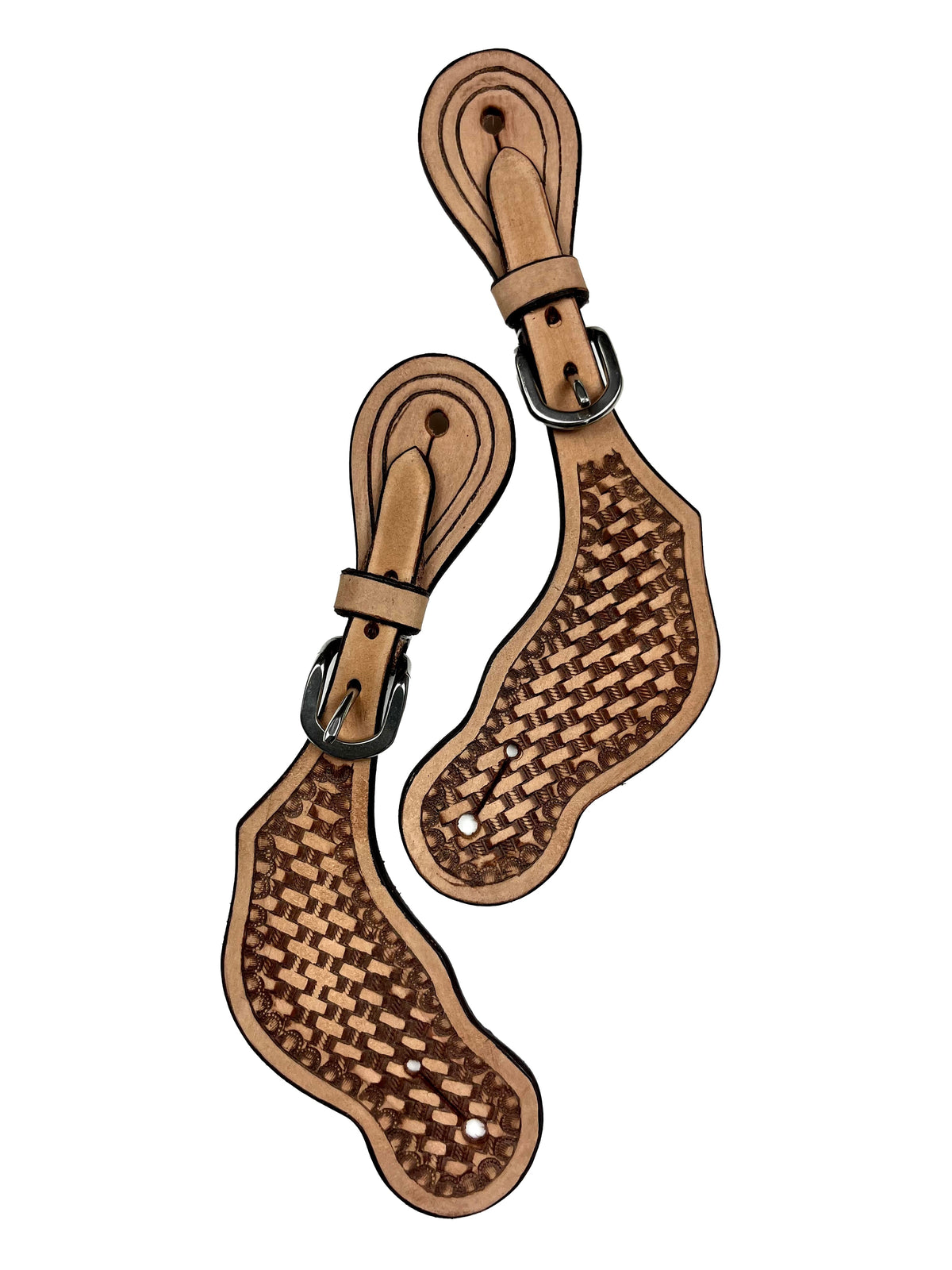 Ezy Ride Spur Strap with Basket Stamping