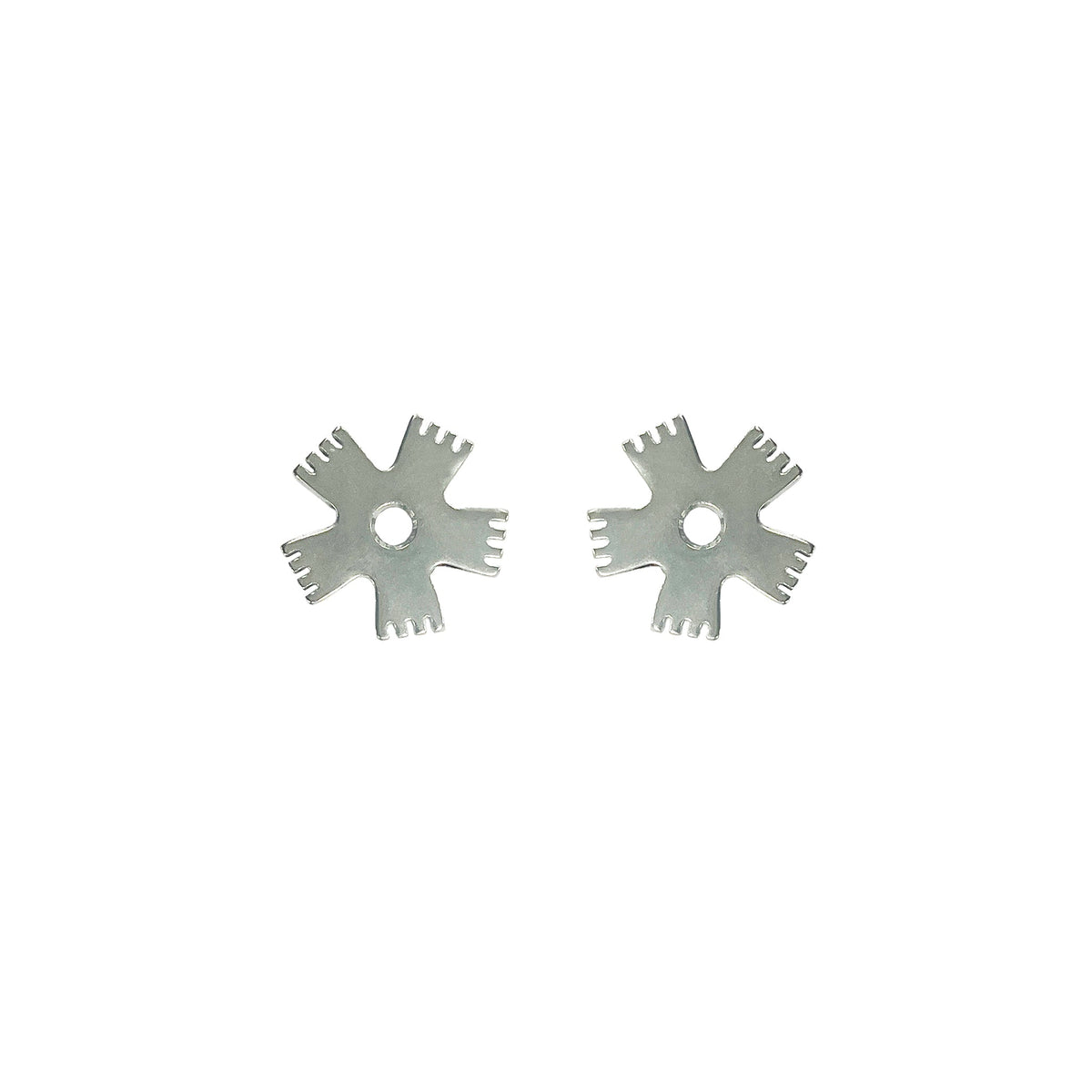 Ezy Ride Stainless Steel 5pt Bull Rowel, 33.8mm diameter (Pair)