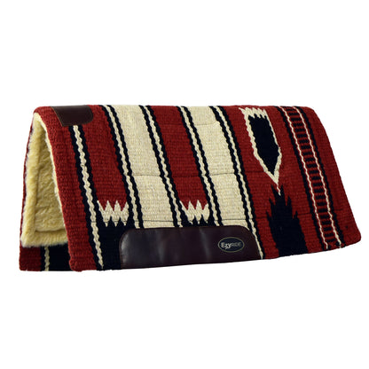 Ezy Ride Wool Show Pad with Fleece - 4