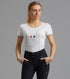 Description:Fiero Ladies Cotton T-Shirt_Colour:White_Position:1