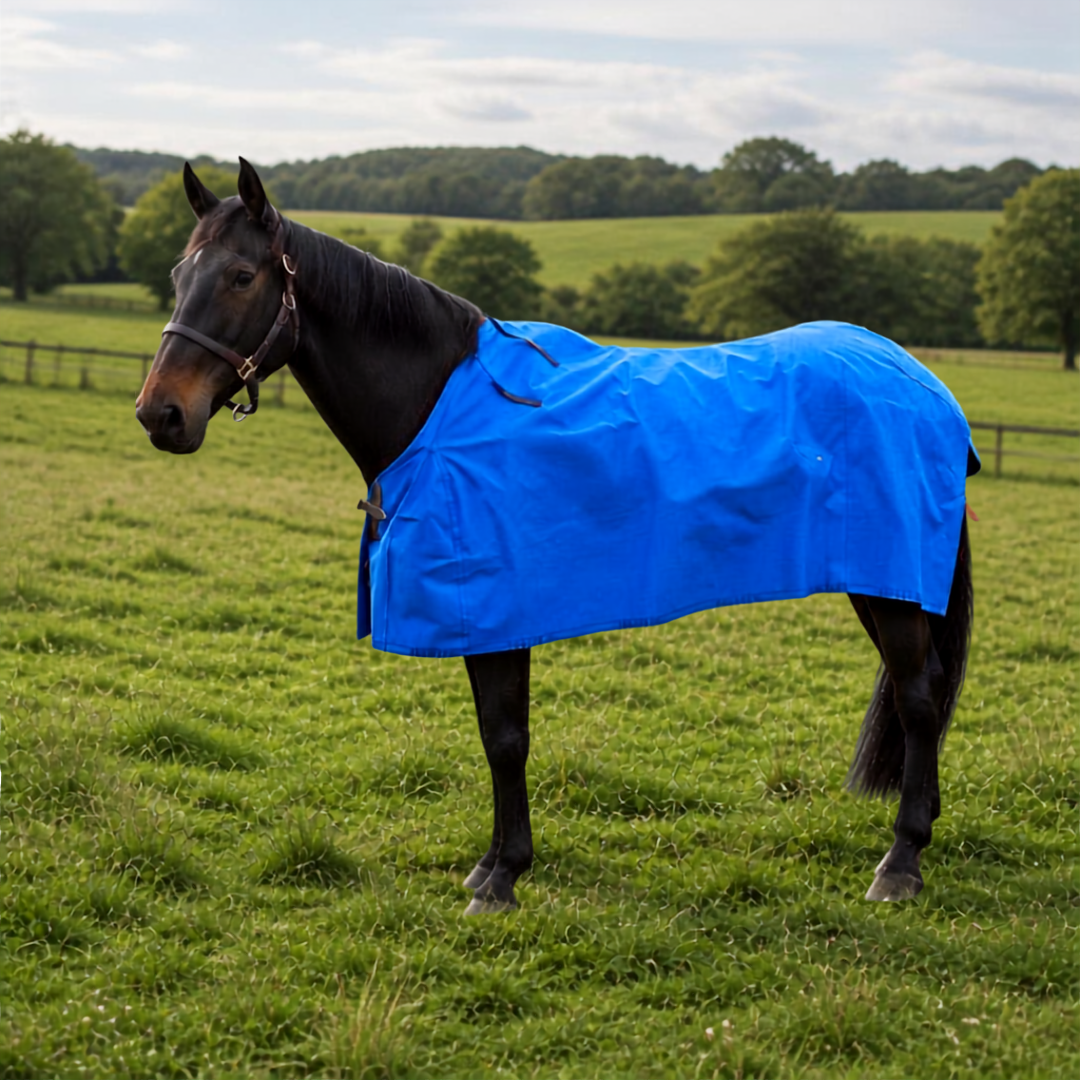 Flair Stable Star Canvas Cover - Blue